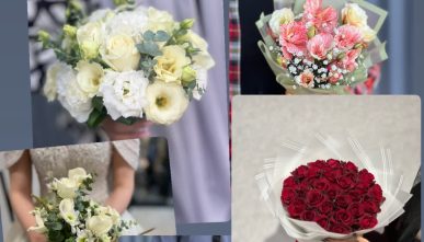 ورکشاپ حضوری کاغذ پیچی دسته گل هدیه